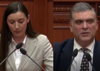 “Kolegët e opozitës janë larguar për të ndjekur Big Brother”/ Zegjine Çaushi diskuton me Blushin në Parlament: Po Tedi po, me ty e kam, ke edhe ti arsye për ta ndjekur.
