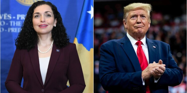 Kosova ftohet nga Trump për në Bordin e Paqes, presidentja Osmani thekson: Jemi aleatë të palëkundur të Amerikës për avancimin e paqes.
