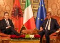 Kryetari i Kuvendit takon Presidentin e Senatit Italian, La Russa: Shqipëria dhe Italia, partneritet strategjik për të ardhmen e Europës.