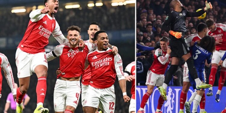 Kupa e Ligës/ Ndeshje emocionuese në derbin londinez, Arsenal e mposht Chelsea-n dhe i afrohet finales.