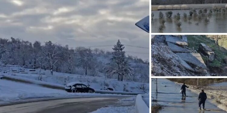 LIVE: Rrjedhje lumenjsh, bllokim aksesh dhe mungesë energjie. Rrëshqitjet e tokës kërcënojnë banesat në Mirditë, identifikohen zonat me probleme.