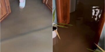 Lumi Erzen del nga shtrati, disa banesa përmbyten dhe një familje evakuohet.