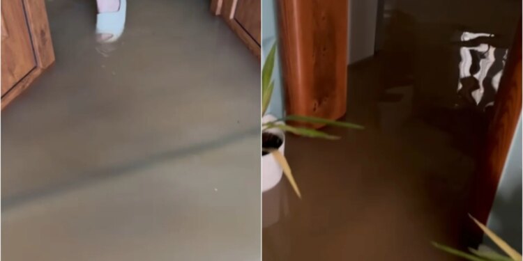 Lumi Erzen del nga shtrati, disa banesa përmbyten dhe një familje evakuohet.