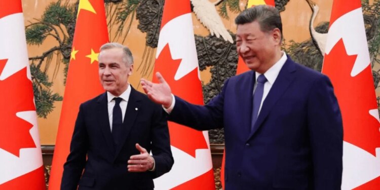 Pas tensioneve me Shtetet e Bashkuara, Kanadaja nënshkruan një marrëveshje me Kinën. Carney takohet me Xi Jinping në Pekin: Ndërmjet të dyja vendeve ka një pajtim edhe për Groenlandën.