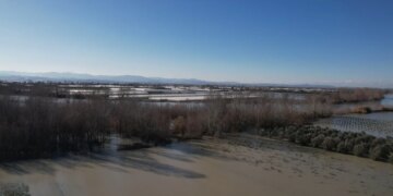 Qindra hektarë të tokave bujqësore në Lushnjë janë përmbytur, duke e lënë ujërin të stagnonte në gjashtë fshatra. Banorët shprehen: Çdo mbjellje është shkatërruar.