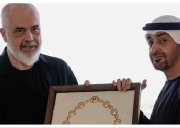 Rama shpallet nga presidenti i Emirateve të Bashkuara Arabe, kryeministri thekson: Vlerësim dhe respekt të lartë.