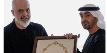 Rama shpallet nga presidenti i Emirateve të Bashkuara Arabe, kryeministri thekson: Vlerësim dhe respekt të lartë.