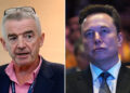 Ryanair ironizon Elon Musk: Oferta ekskluzive “për idiotët e mëdhenj” me çmim biletash 16.99 euro