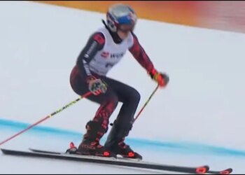 Skitë Alpine në Kranjska Gora: Lara Colturi e treta në zbritjen e parë në slalomin gjigant, duke lënë pas Mikaela Shiffrin.