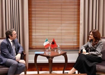 Spiropali takohet me Ambasadorin e Italisë: Tirana do të presë në 18 shkurt Forumin e Korridorit VIII, arterien strategjike të Amerikës Evropiane.