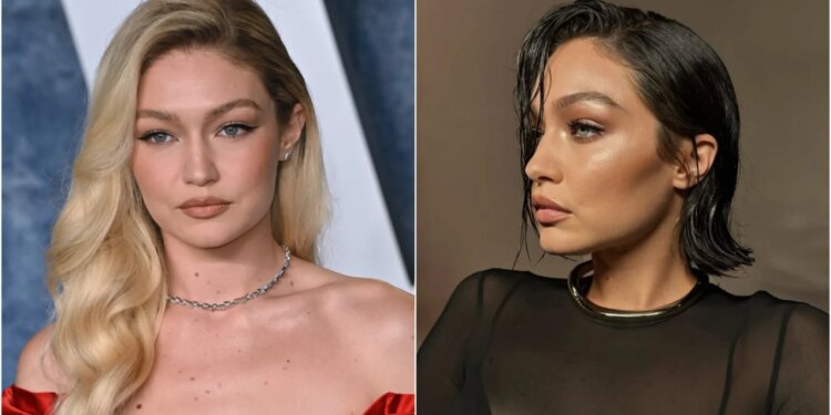 Transformimi i Gigi Hadid, modelja e njohur, në një brunë tërheqëse.