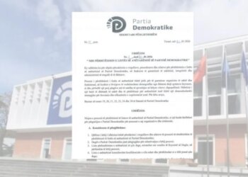 Zgjedhjet për liderin e partisë në prill, PD publikon udhëzimet për regjistrimin e anëtarëve, detyrat e drejtuesve politikë në qarqe.