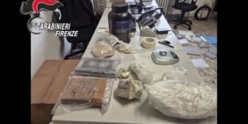 ‘Kokaine e prodhuar në Firencë: Arrestohet një shqiptar dhe tre kolumbianë, niveli i sipërmarrjes arrin në 700 mijë euro’