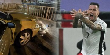 Alarm për Rey Manaj, sulmuesin e kombëtares, pas një aksidenti automobilistik; ja si është shëndeti i tij aktual.