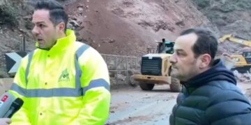 Bllokimi i Qafë-Thanës, deklaratë nga drejtori i ARRSH: Shembja është një fenomen natyror, mali është i mbingopur nga uji.