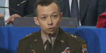 Bordi i Paqes në Uashington: Gjenerali amerikan shpall se Shqipëria dhe Kosova janë ndër pesë vendet kryesore me trupa ushtarakë në terren.