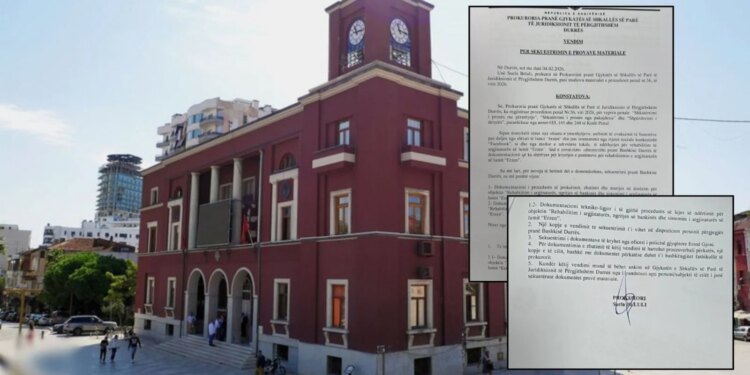 Çarja e argjinaturës së lumit Erzen shkakton përmbytje në Durrës/ Prokuroria ndodhet në bashki, sekuestron dokumentet dhe fillon hetimet për "shpërdorim detyre"