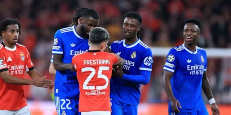 Çështja mes Vinicius dhe Prestianni, Real Madrid i paraqet provat e tij në UEFA