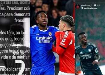 Champions League: Prestianni-Vinicius përballen me akuza racizmi dhe debate të nxehta në rrjetet sociale pas ndeshjes Benfica-Real Madrid.