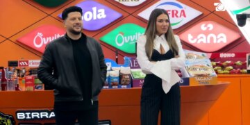 Elvana Gjata dhe Ermal Mamaqi i japin një ndalesë surprizuese shtëpisë së Big Brother VIP.