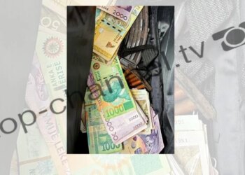 FOTO/ Çanta me paratë e vjedhura nga banka dhe armë kallashnikov, autori hyri dhe doli… pa maskë.