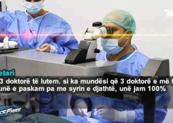 Fiks Fare: “Më ngatërruan syrin, rreziku i shikimit është i pranishëm”. Qytetari akuzon klinikën oftalmologjike për një procedurë lazer të gabuar.