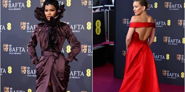 Foto: Fustane solemne dhe дизайнерские kreacione, veshjet që tërhoqën vëmendjen në BAFTA