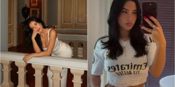 Foto/ Pas konfirmimit të lidhjes me Bellingham një muaj më parë, e dashura e yllit të Realit bën sikur “të flakërojë” rrjetin me postimet e saj të fundit.