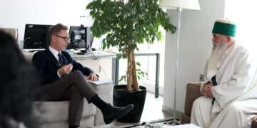 Gonzato: Takim me Baba Mondin për bashkëpunimin në tolerancën dhe integrimin e Shqipërisë në BE