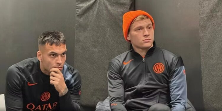 Inter, Bastoni kërkon ndjesë; Lautaro Martinez dhe Barella në konferencën për shtyp për ta mbështetur.