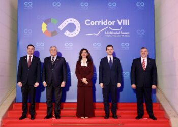 "Korridori VIII si prioritet strategjik", Tajani në Tiranë: Italia do të përkrahë Shqipërinë në rrugën drejt BE-së.