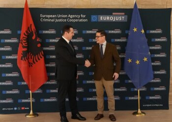 Kreu i SPAK, Klodian Braho, në Hagë takon presidentin e Eurojust: Vëmendje e veçantë mbi luftën kundër krimit të organizuar.