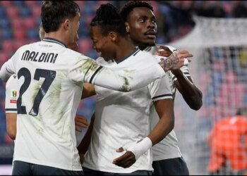 Lazio përfundon në gjysmëfinalet e Kupës së Italisë, duke u përballur me Atalantën e Gjimshitit. Skuadra bardhekaltër siguroi kalimin në këtë fazë pas eliminimit të Bolognas, fitueses së kaluar të turneut, nëpërmjet një serie penalltish, të cilat përfunduan me rezultatin 4-1, pasi koha e rregullt mbyllur me barazim 1-1.