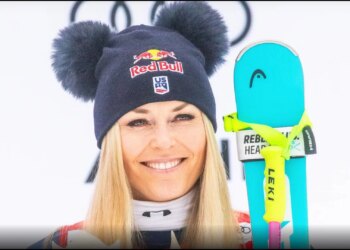 Lindsey Vonn shokon: Dëmtimi i plotë i ligamentit të majtë në Crans Montana.
