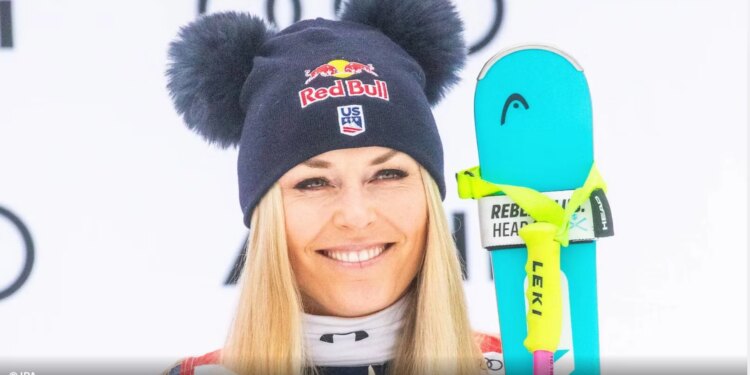 Lindsey Vonn shokon: Dëmtimi i plotë i ligamentit të majtë në Crans Montana.