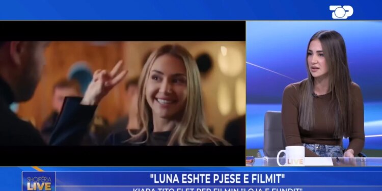 “Loja përfundimtare”/ Filmi i Luiz Ejllit dhe Kiara Titos, moderatorja tregon në ‘Shqipëria Live’: Luna ishte pjesë e xhirimeve, nuk prisja që…
