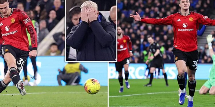 Manchester United vazhdon serinë e sukseseve me Michael Carrick në drejtim, duke mposhtur Evertonin dhe u afron vendit të tretë (VIDEO)