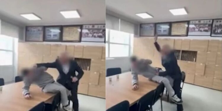 “Mësuesi sulmon nxënësin në Prishtinë, video virale shqetëson rrjetin”