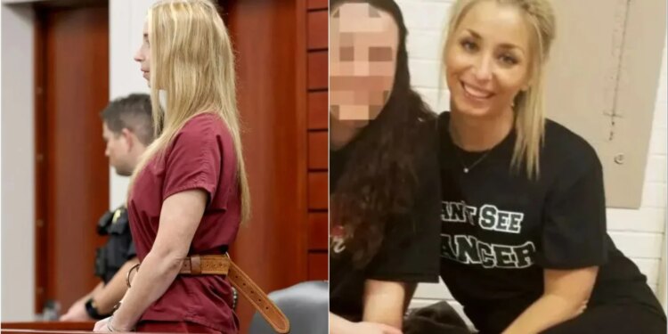 Mësuesja, e cila tradhtoi bashkëshortin me dy nxënës adoleshentë dhe mbeti shtatzënë, është dënuar me 10 vjet burg.