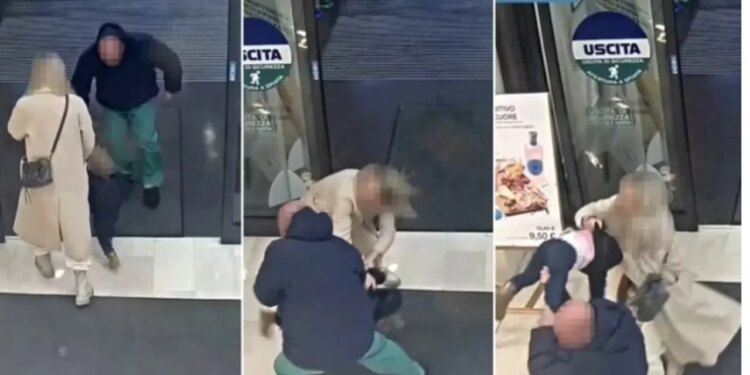 Panik në Itali, nëna mbron vajzën e saj 1-vjeçare nga përpjekja e rrëmbimit nga një rumun.