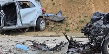 Përplasje e rëndë në Bypass-in e Vlorës/ Dy persona të plagosur nga aksidenti mes automjeteve