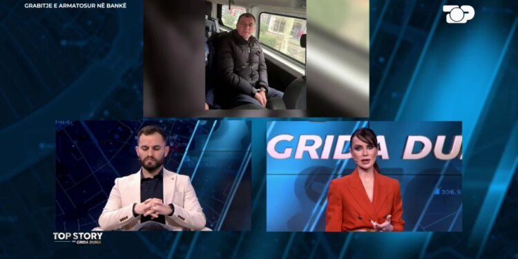 “Problemet financiare”/ Dëshmia e grabitësit të bankës zbulohet, gazetari ndan detaje në “Top Story”: Ai ishte në një situatë të vështirë.