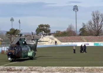 Rama publikon foto nga helikopteri gjatë udhëtimit në Korçë: Shoqëroj investitorë të njohur, e papranueshme të fajësohet qeveria për bllokimin e rrugës në Librazhd.