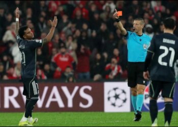 Rodrygo penalizohet nga Champions League/UEFA për kartonin e kuq në ndeshjen ndaj Benfica, humb dy përballjet me… Benfica.