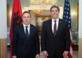 "SHBA si partneri kryesor strategjik për Shqipërinë" / Peleshi zhvillon takim me Michael Rigas, zëvendësin e Sekretarit të Shtetit Marco Rubio.