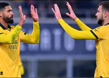 Serie A: Milan triumfon bindshëm ndaj Bolognas, ruan distancën prej 5 pikësh nga Interi.