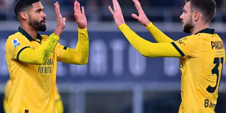 Serie A: Milan triumfon bindshëm ndaj Bolognas, ruan distancën prej 5 pikësh nga Interi.