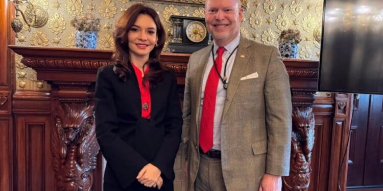 Spiropali në Shtëpinë e Bardhë, takimi me Asistentin Special të Trump: Ministrja thekson se Bordi i Paqes do të shndërrohet në Bordin e Veprimit.