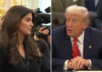 Trump kritikon gazetaren e CNN-së për pyetjen në lidhje me Epstein: "Je shumë e keqe, nuk të kam parë kurrë të buzëqeshësh"