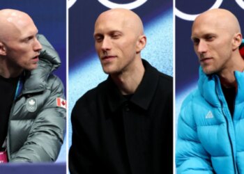 VIDEO/ Gjeorgjia heq xhaketën, ndërsa vesh atë të SHBA-së… Imazhi i koreografit të 16 patinatorëve që bën xhiron globalë